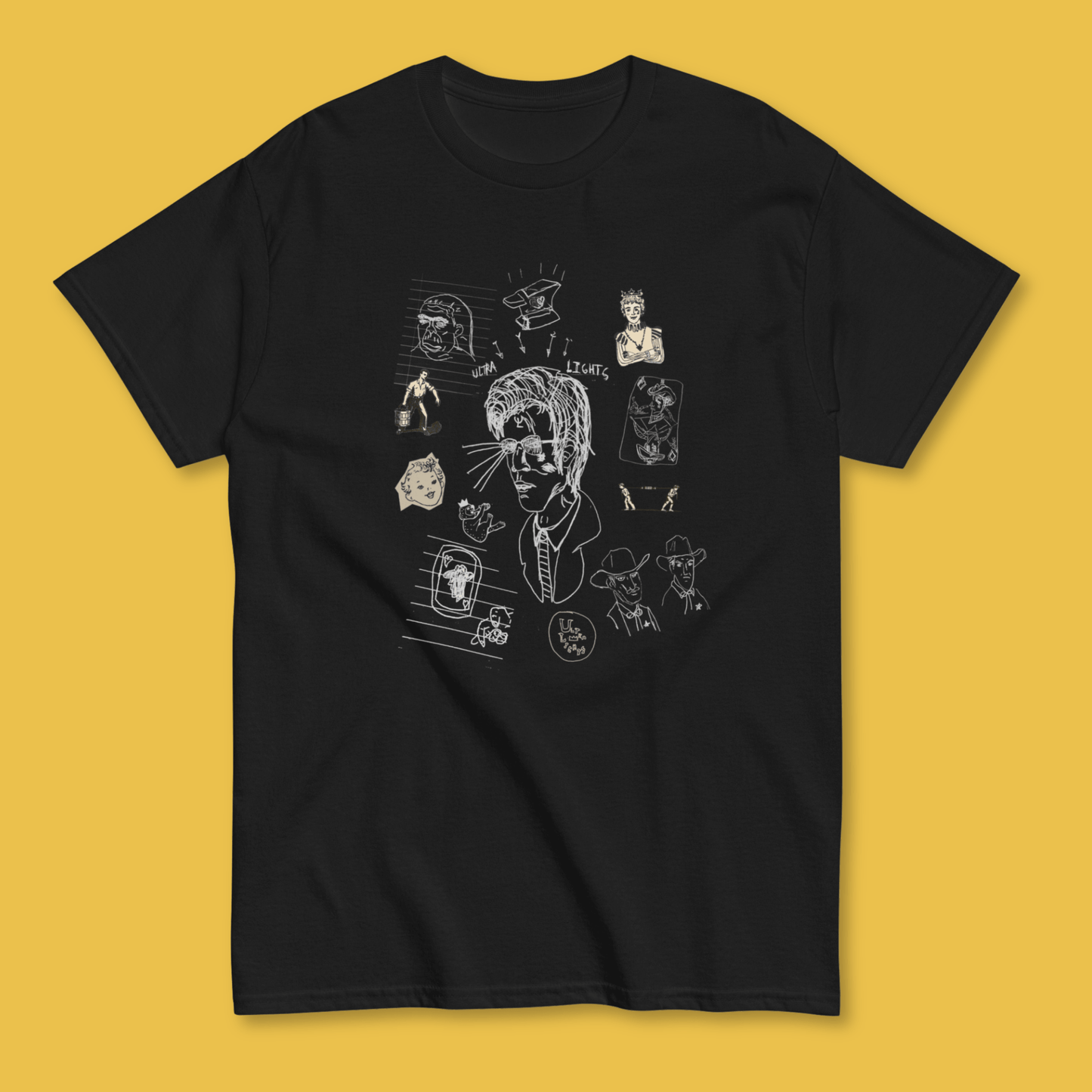 Doodle Tee (Pleasure's All Yours) - Black