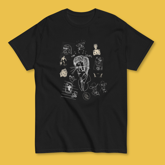 Doodle Tee (Pleasure's All Yours) - Black
