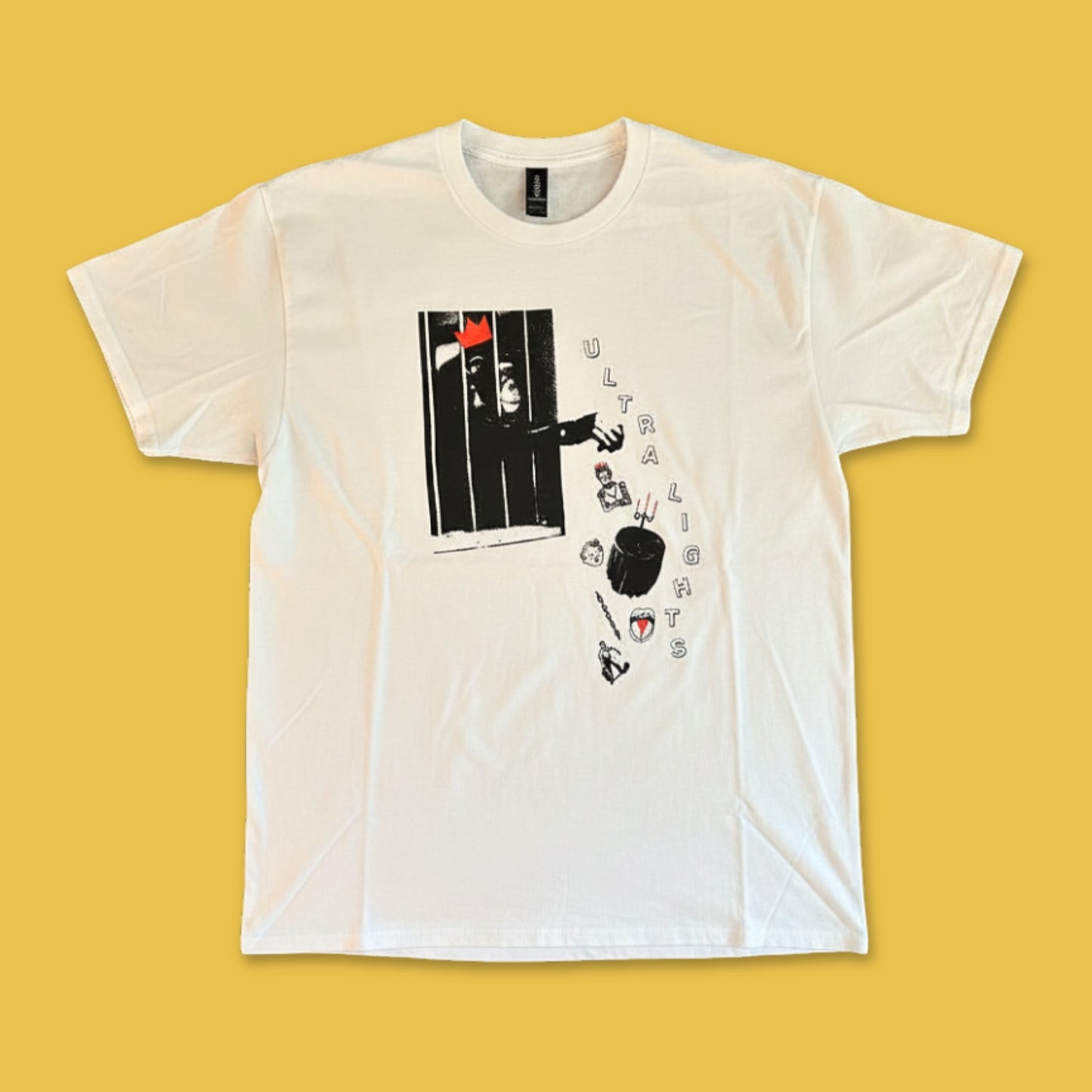 Chimpanzee Plays T-Shirt