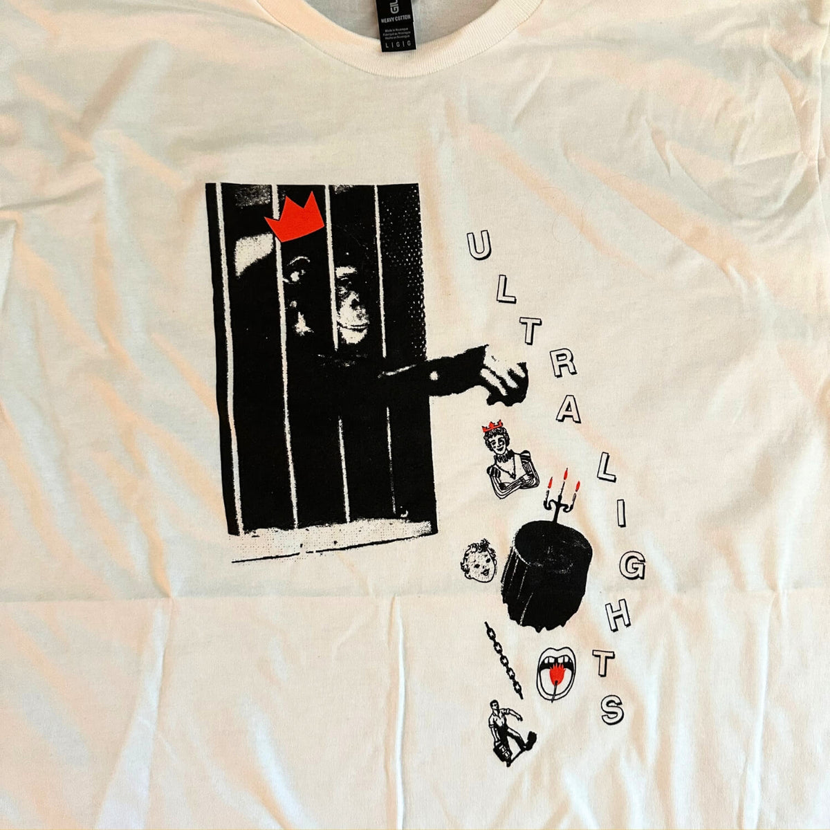 Chimpanzee Plays T-Shirt